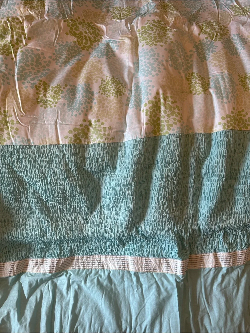 Dkny Aqua Blue Confetti Full / Queen Comforter Set 4pc Pillow Shams Bedding